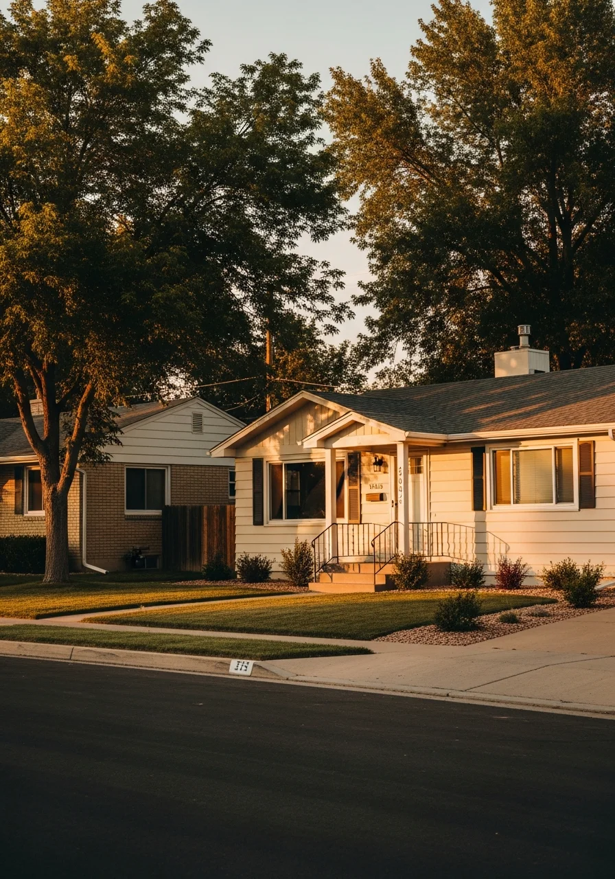 Wheat Ridge home exterior showing quality renovation or maintenance work that respects the neighborhood's established style.